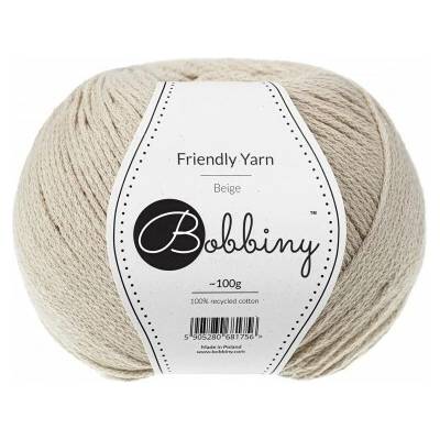 Bobbiny Friendly Yarn Bobbiny - Friendly yarn: Beige