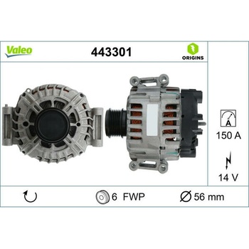 generátor VALEO 443301