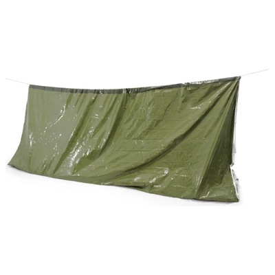 Origin Outdoors Палатка за оцеляване 3 в 1, 240x107x92 cm, зелена (179632)