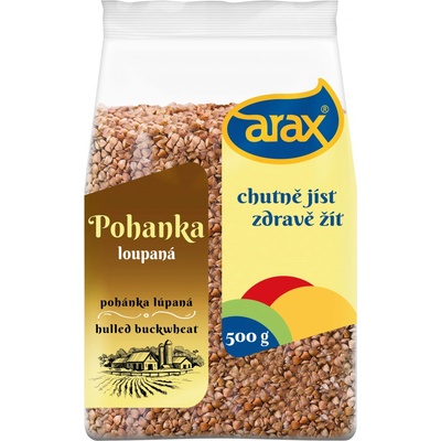 Arax Pohanka hnědá 0,5 kg – Zboží Dáma