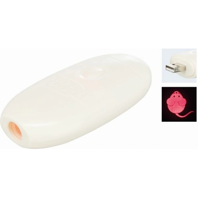 Trixie LED ukazovadlo USB pre mačky s motívom myši 8,5 cm