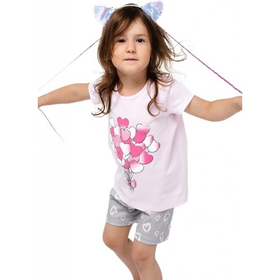 Italian Fashion Dívčí pyžamo ITALIAN FASHION NOELIA růžová print