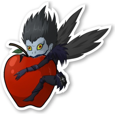 Death Note Samolepka Apple Lover