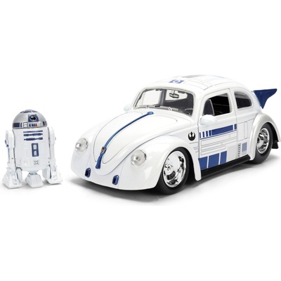 JADA Model auta Star Wars, měřítko R2D2 1959 VW Drag Beetle 1:24