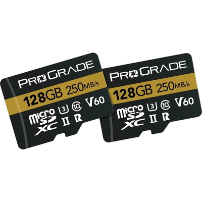 ProGrade digital microSDXC Gold 128GB PGMSD128GBP2NA
