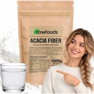 Rawfoods Vláknina prášek veganská 1000 g