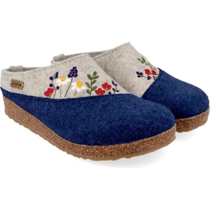 Haflinger Дамски пантофи Haflinger Women's Grizzly Bienenglück Slippers - Jeans - размер 41 (EU) (126-0666-0216)