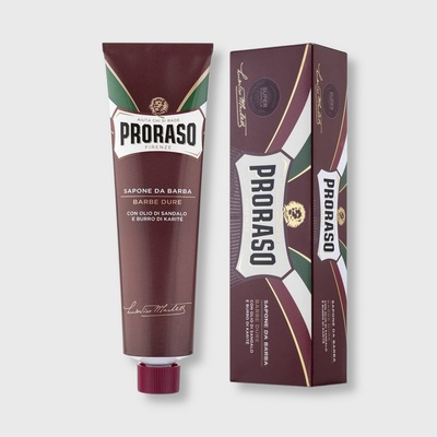 Proraso Red krém na holenie pre tvrdé fúzy 150 ml