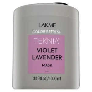 Lakmé Teknia Color Refresh Violet Lavender Mask подхранваща маска с цветни пигменти за коса с лилави нюанси 1000 ml