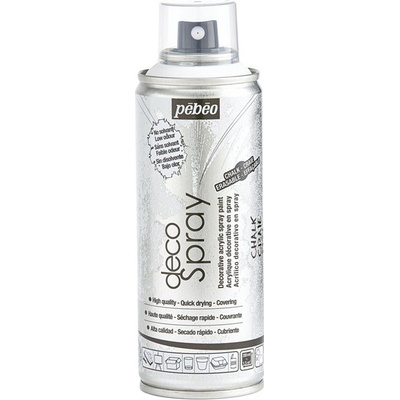 Pebeo akrylová kriedová farba v spreji 200 ml biela