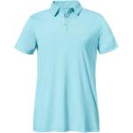 Schöffel Дамска поло тениска Schöffel Women's Polo Shirt Ramseck Polo shirt - Tidal Wave - размер 46 (EU) (916-2500-0717)
