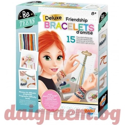 Buki France Бъди тийнейджър - Направи сам делукс гривни за приятели buki be402 (bkbe402)