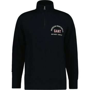 Gant Поларена блуза Gant ¼ Zip Fleece Jumper - Black 005
