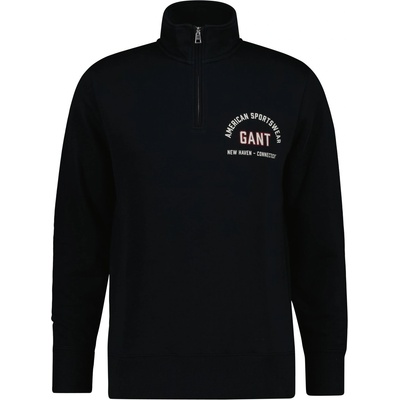 Gant Поларена блуза Gant ¼ Zip Fleece Jumper - Black 005