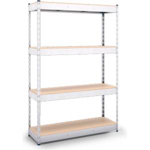  Стелаж метален Profi 192х120х50см 4 рафта 300кг (3445927)