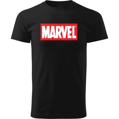 Pánské tričko Marvel Logo černé