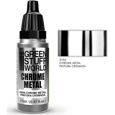 Green Stuff World Chrome Metall Paint 17 ml