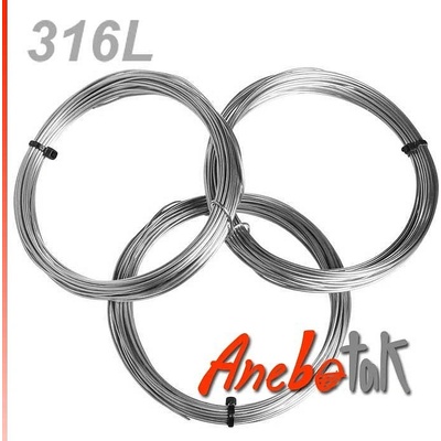 Drát z nerezové oceli 316L měkký, 0,8 mm, svitek 10 m – Zboží Mobilmania