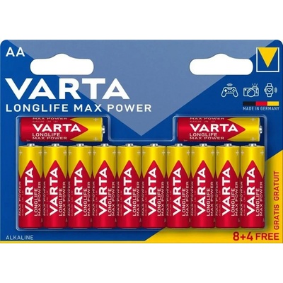 VARTA Longlife Max Power AA 12ks 4706101462