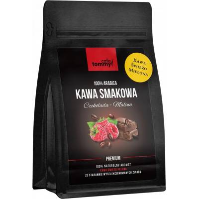 Tommy Cafe Čokoláda-Malina 100% Arabica mletá 250 g