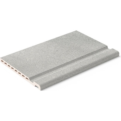 Mayor Keramická bazénová hrana Maui Stromboli Silver 32,6×50 cm šedá protiskluzná 1 ks