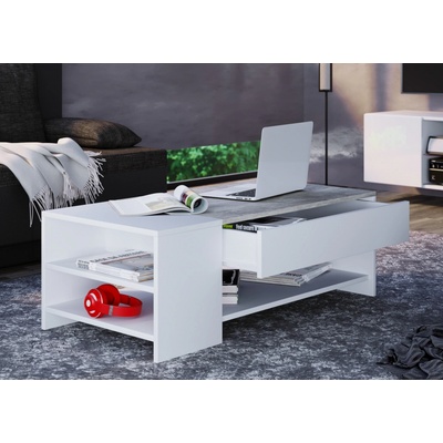 Vcm Tindus bílá / betonový vzhled – Zbozi.Blesk.cz