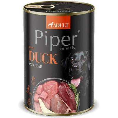 Piper Adult kačica a hruška 400 g