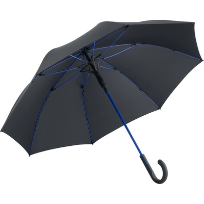 Fare Deštník AC Style 4784 watersave, středně velký COT464784q0499-black/eurob Černá/modrá UNI