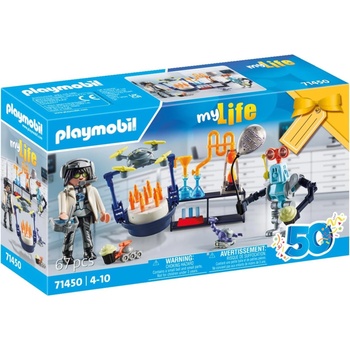 Image 1 of Playmobil 71450 playmobil - Изследователи с роботи (71450)