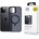 3mk Protection 3mk Smoke Case Mag&Stand за Apple iPhone 12 pro max - черен (5903108597111)
