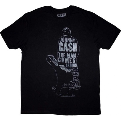 Johnny Cash Man Comes Around Black XL Риза (BILMAR00204XL)