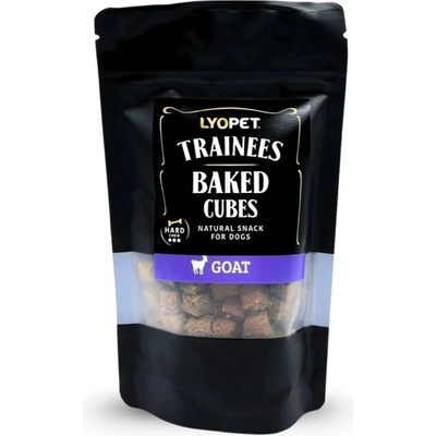 LYOPET Trainees Snack Baked Cubes Goat 100 g