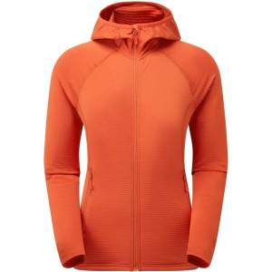 Montane Суитшърт с качулка Montane W Protium Lite Hoodie saffron red L