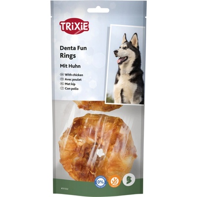 DENTAfun žuvacie krúžky s kuracím mäsom 6 cm 2 ks 110 g
