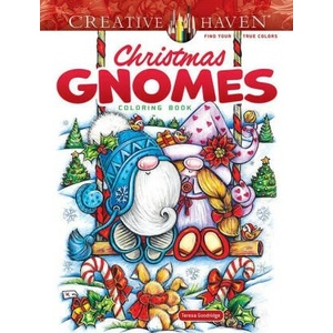 Creative Haven Christmas Gnomes Coloring Book (2023)