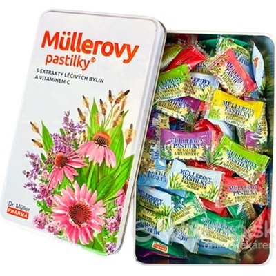Müllerove Pastilky, Darčeková Zmes s bylinnými extraktmi a vitamínom C 200 g