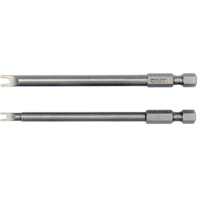 Sada bitov YATO 1/4" 2 ks profil : L=100 mm #6, #10