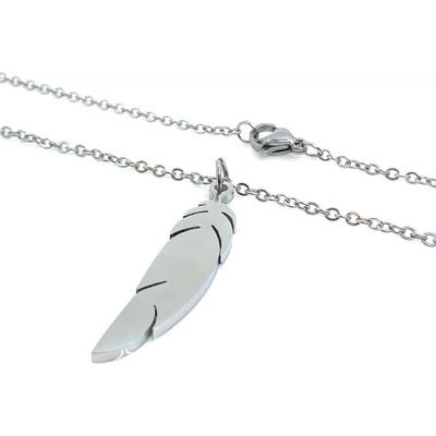 Jan Kos jewellery Řetízek s přívěskem z oceli 12118315