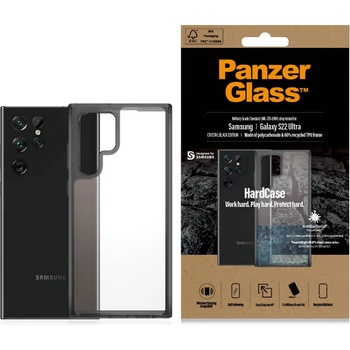 Panzer Гръб PanzerGlass за Samsung S22 Ultra, Hard Case - Smokey black , 119830