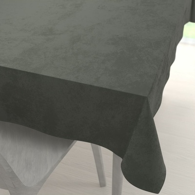 Biante Zamatový obdĺžnikový obrus Velvet Premium SVP-021 Tmavo sivozelený 140x220 cm