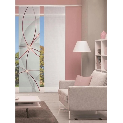 Home Wohnideen japonská stena 84062 BLINKI 0707 cervena 260x60 cm (v x s)