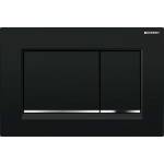Geberit Sigma20 - Бутон за казанче, черно/хром 115.883. KM. 1 (115.883.KM.1)