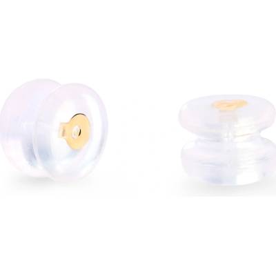 Cutie Jewellery - gold Zlatá puzeta Z5000 zatavená v silikonu