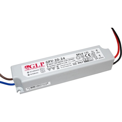 GPV, 20W LED zdroj GPV-20-24, 1A, 24V