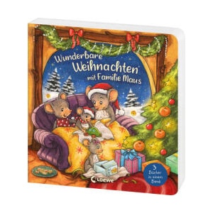 Wunderbare Weihnachten mit Familie Maus | Loewe Weihnachten, Marina Krämer (ISBN: 9783743218628)