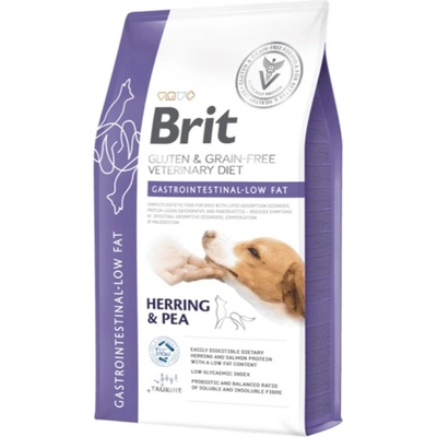 Brit Veterinary Diet Dog Grain Free Gastrointestinal Low Fat 2 kg