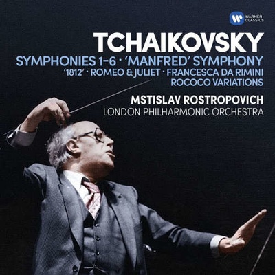 CAJKOVSKIJ, P.I. - SYMFONIE 1-6/M.ROSTROPOVIC,LSO CD