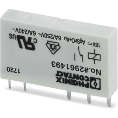 Phoenix Contact REL-MR- 18DC/21AU, 2961493 relé, 30 V/AC, 50 mA, 10 ks