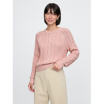 GAP Плетено пуловерче GAP GAP | Rozov | ЖЕНИ | XL