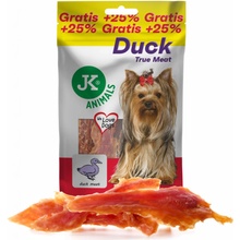 JK ANIMALS sušené kachní maso masový pamlsek 100 g